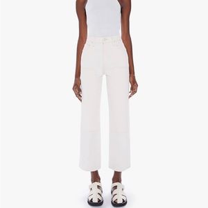 NWT MOTHER denim The Bee's Knees Rambler Ankle High Rise Jeans Size 34